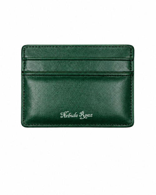 Verde Nebula | Cartera Kanagawa verde, vista de tarjeteros