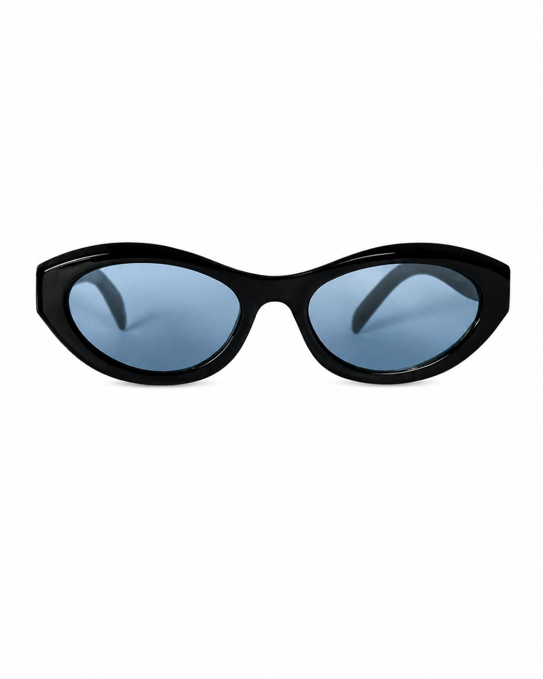 Gafas de sol Valentine azules, vista frontal