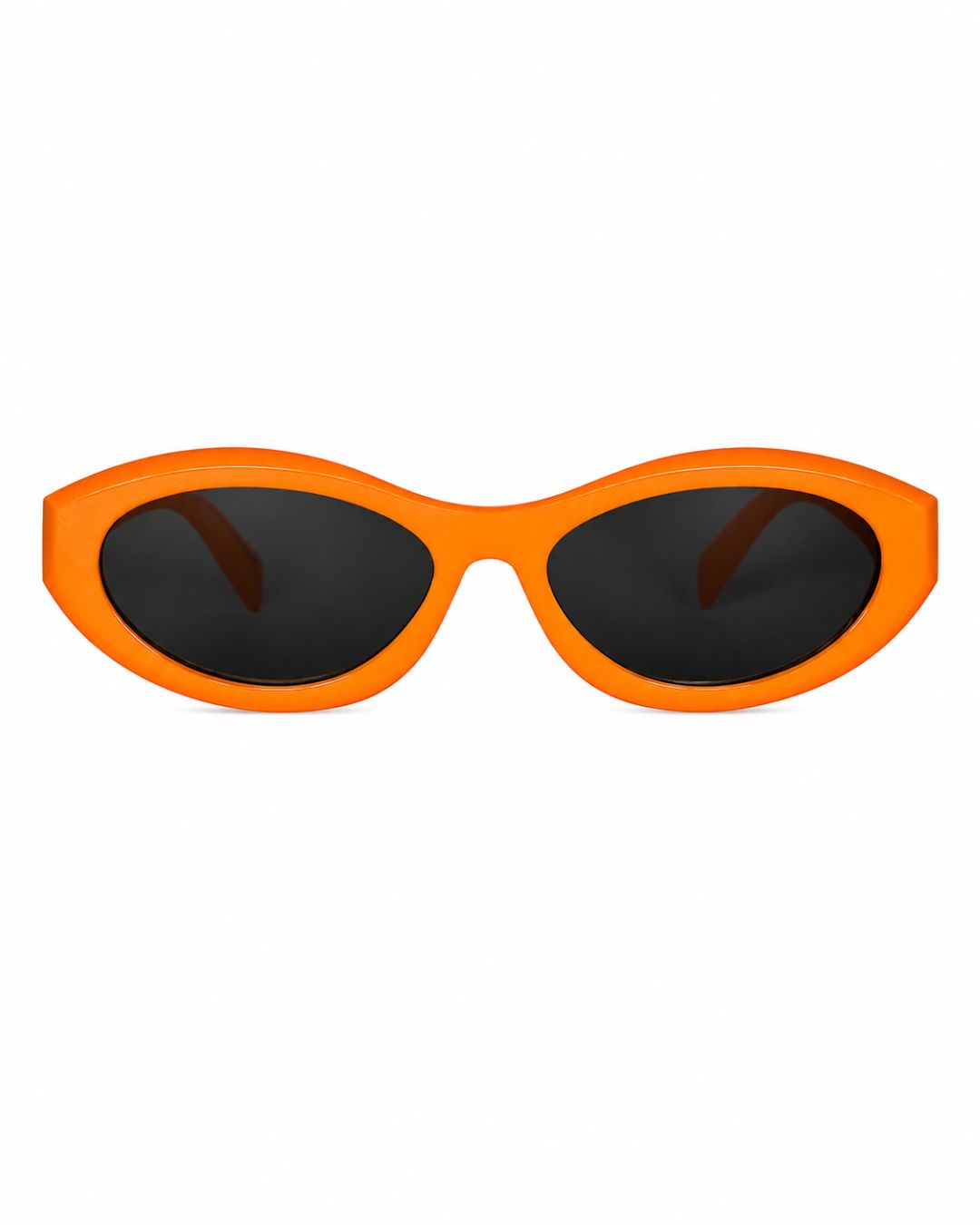 Gafas de sol Valentine naranjas, vista frontal