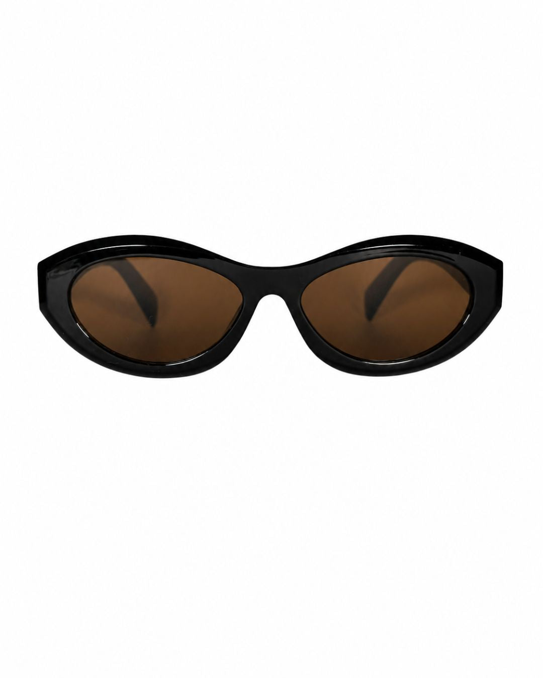 Brownie | Gafas de sol Valentine marrones, vista frontal